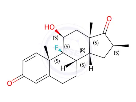 Chemical structure of Betamethasone-17-ketone