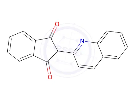 Chemical structure of Quinoline Yellow Impurity 1 (C.I. 47000)