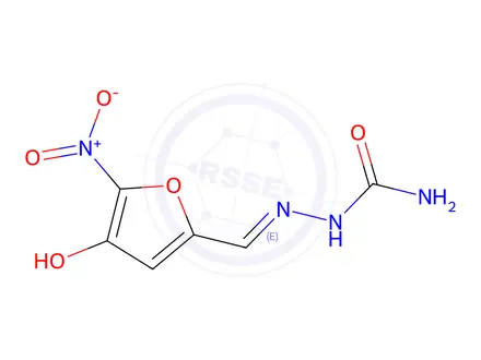 Chemical structure of 4-hydroxynitrofurazone