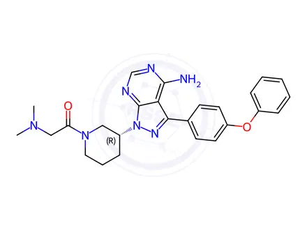 Chemical structure of Ibrutinib Impurity 279