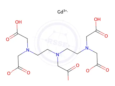 Chemical structure of Gadodiamide Impurity 2 (Gadodiamide Hydrate EP Impurity B) (Gd-DTPA)