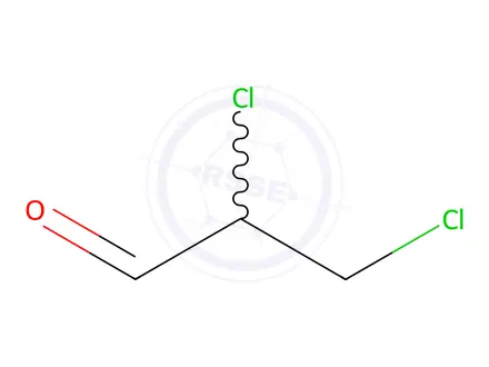 Chemical structure of 2,3-Dichloropropionaldehyde