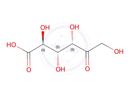 Chemical structure of D-Lyxo-5-hexulosonic acid