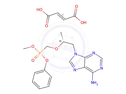 Chemical structure of Tenofovir alafenamide impurity 83