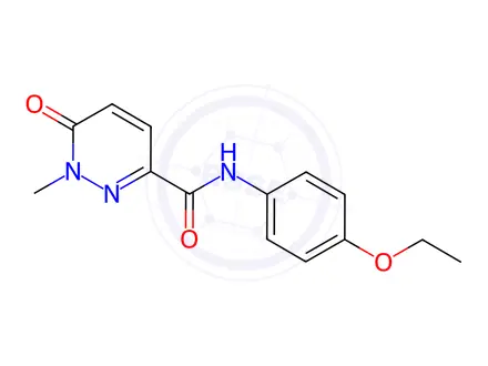 Chemical structure of N-(4-Ethoxyphenyl)-1-methyl-6-oxo-1,6-dihydropyridazine-3-carboxamide