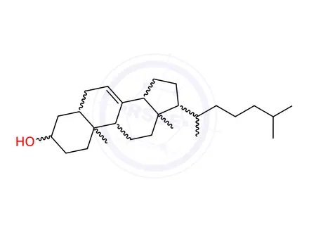 Chemical structure of Cholesterol Impurity 107