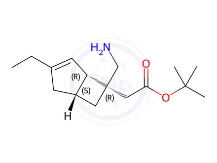Chemical structure of Mirogabalin Impurity 258