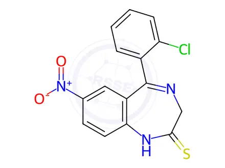 Chemical structure of Loprazolam Impurity 2