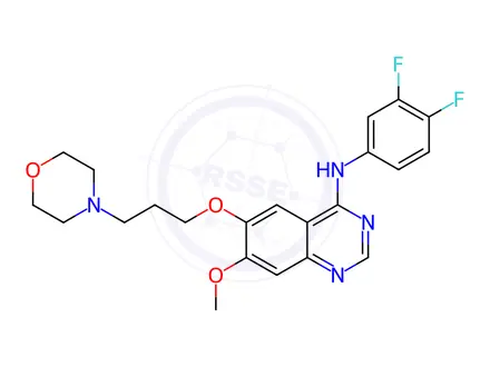Chemical structure of Gefitinib Impurity 148
