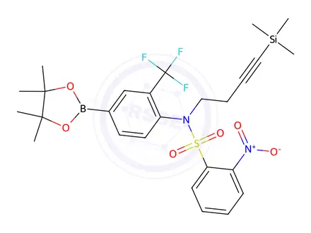Chemical structure of Lomibuvir Impurity 136
