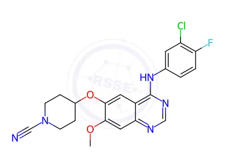 Chemical structure of Sapitinib Impurity 175