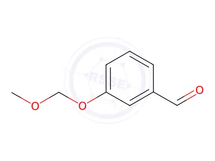 Chemical structure of 3-(Methoxymethoxy)benzaldehyde