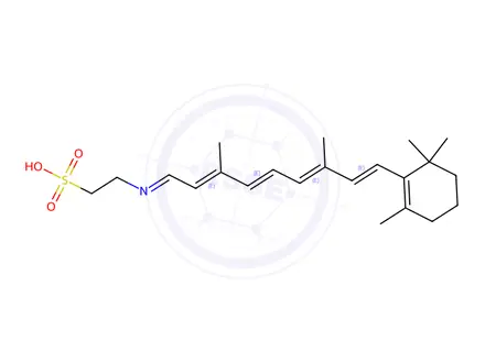 Chemical structure of tauret