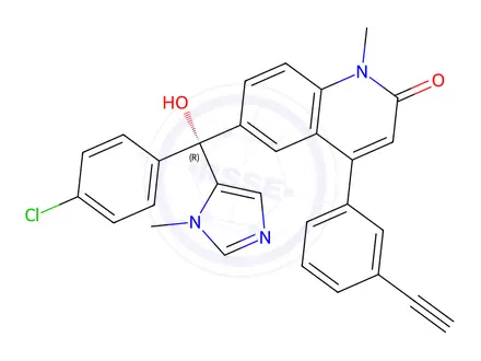 Chemical structure of LNK-754