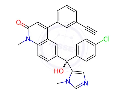 Chemical structure of LNK-754 Impurity 1