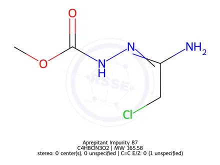 Chemical structure of N-Methylcarbonyl-2-chloroacetamidrazone