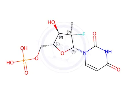 Chemical structure of Sofosbuvir Impurity 225
