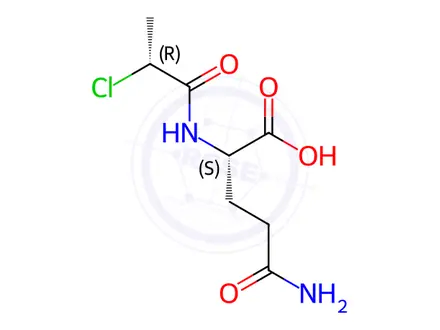 Chemical structure of Alanyl Glutamine Impurity 72