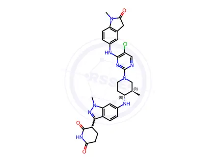 Chemical structure of BMS 986458