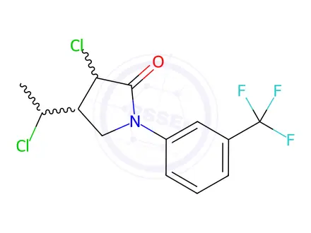 Chemical structure of Flurochloridone Impurity 8