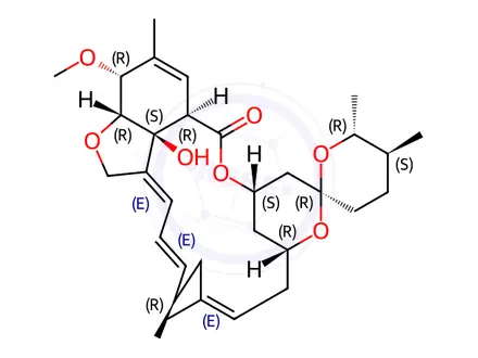 Chemical structure of Milbemycin Oxime Impurity 21