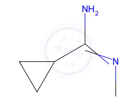 Chemical structure of n-Methylcyclopropanecarboximidamide