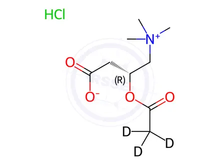 Chemical structure of Acetyl-L-carnitine hydrochloride