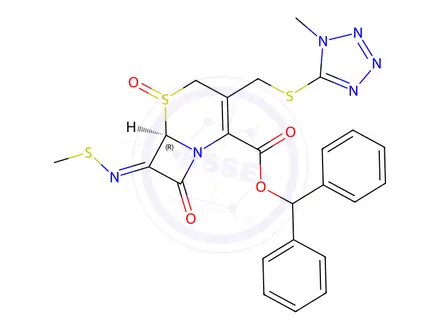 Chemical structure of Cefmetazole Impurity 43