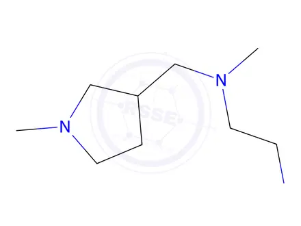 Chemical structure of N1-methyl-N1-((1-methylpyrrolidin-3-yl)methyl)ethane-1,2-diamine