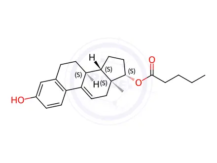 Chemical structure of Estradiol Valerate EP Impurity C