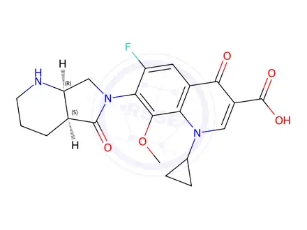 Chemical structure of Moxifloxacin Hydrochloride Impurity 98