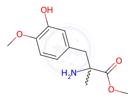 Chemical structure of Methyldopa Impurity 19
