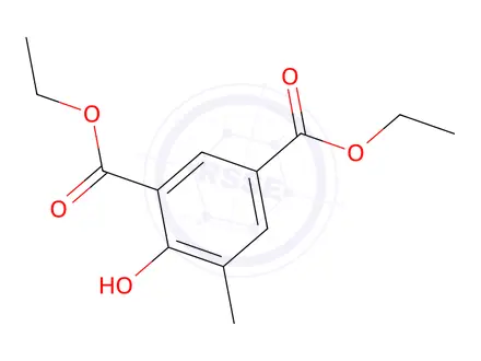 Chemical structure of Diethyl 4-hydroxy-5-methylisophthalate
