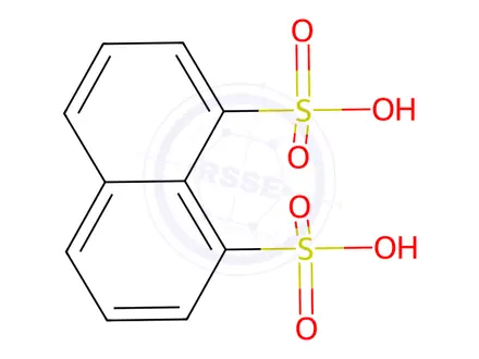 Chemical structure of Naphthalene-1,8-disulfonic acid