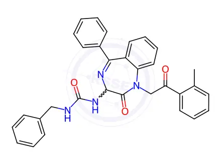 Chemical structure of YM 022 Impurity 56