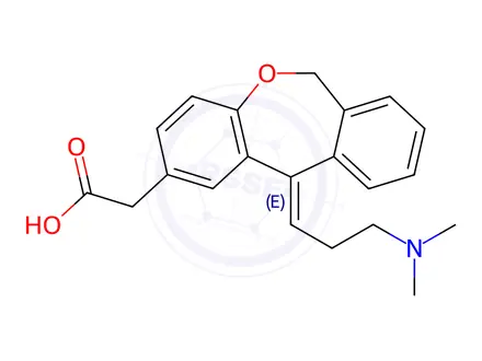 Chemical structure of Olopatadine Impurity 9