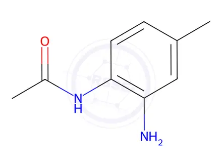 Chemical structure of N-(2-Amino-4-methylphenyl)acetamide