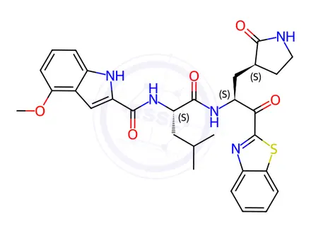 Chemical structure of SARS-CoV 3CL Inhibitor 1