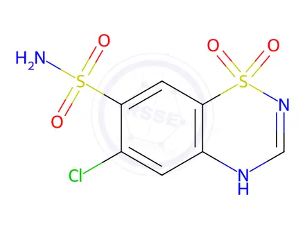Chemical structure of Hydrochlorothiazide EP Impurity A