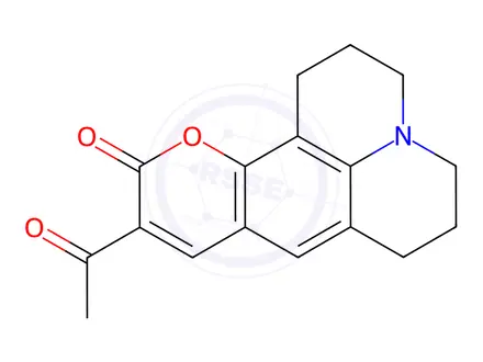 Chemical structure of Coumarin 334