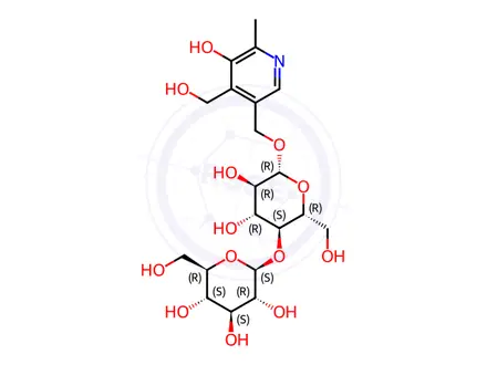 Chemical structure of Pyridoxine Impurity 52