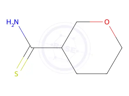 Chemical structure of Oxane-3-carbothioamide