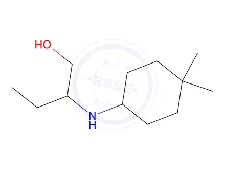 Chemical structure of 2-((4,4-Dimethylcyclohexyl)amino)butan-1-ol