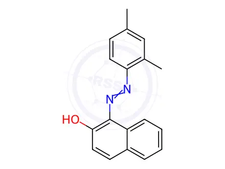 Chemical structure of Sudan 2