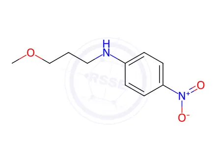Chemical structure of N-(3-methoxypropyl)-N-(4-nitrophenyl)amine