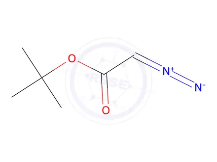 Chemical structure of 2-Diazo-acetic Acid 1,1-Dimethylethyl Ester