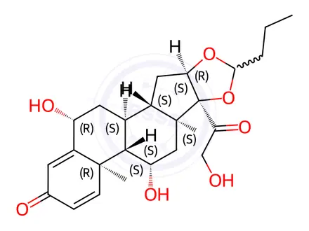 Chemical structure of Triamcinolone Hexacetonide Impurity 8