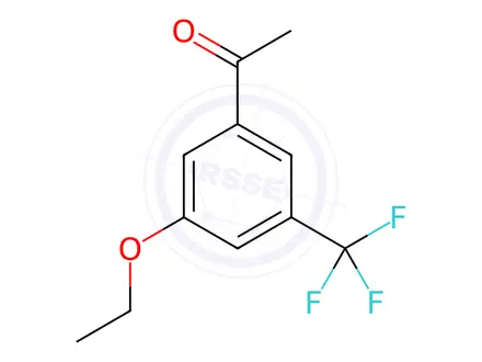 Chemical structure of 1-(3-Ethoxy-5-(trifluoromethyl)phenyl)ethanone