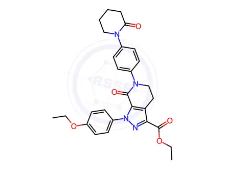 Chemical structure of Apixaban Impurity 457