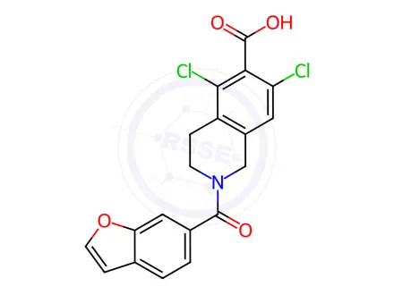 Chemical structure of Lifitegrast Impurity 187